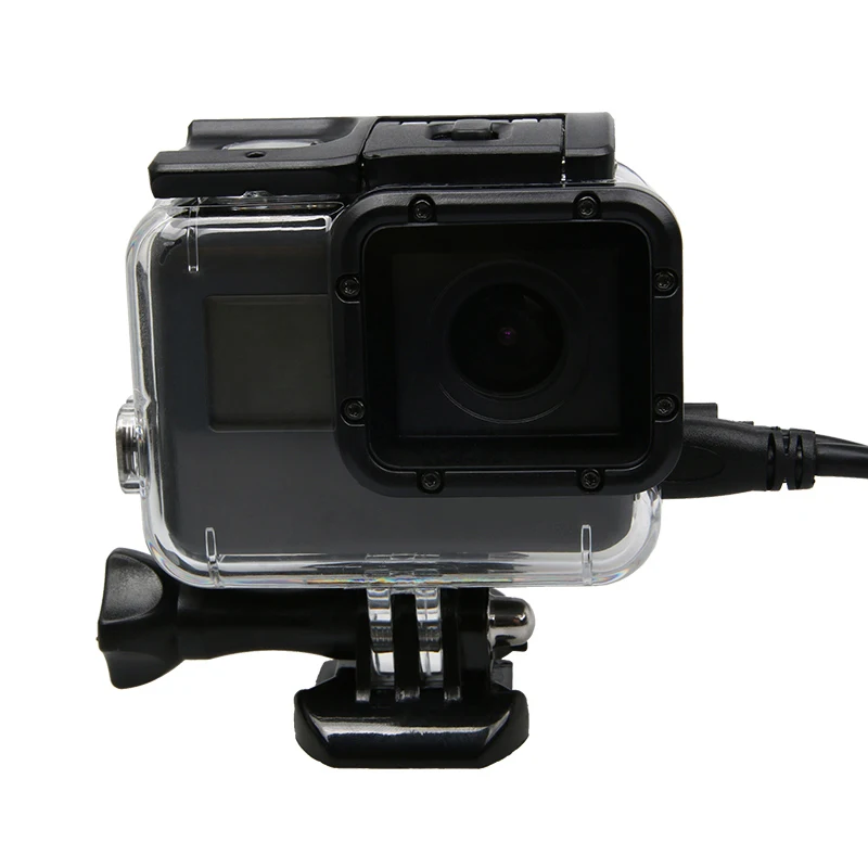 Боковой защитный чехол для GoPro Hero 5 6 7 Go Pro Защитная крышка Корпус для Hero 5 Hero 6 Черная Камера