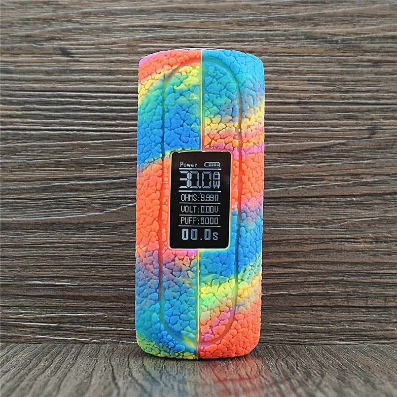 

2pcs Texture Cover Case for OBS Cube VW 80W kit Box mod and Silicone Skin Sleeve Shield Wrap for OBS Cube 80W