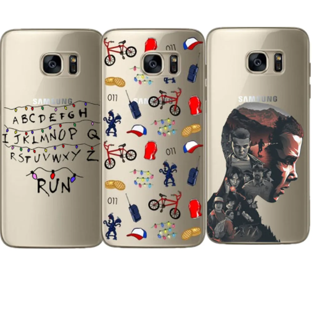 

Stranger Things Christmas Lights Phone Cases for Samsung Galaxy A3 A5 A7 207 J1 J5 J7 2016 S5 S6 S6Edge Plus S7 S8 S9 Plus