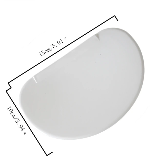 Érdes Félkörkaparó Spatula Fondant Sütemény Tészta Pizza Szerszám Konyha Többfunkciós Szeletelő Penge Műanyag Torta - Image 3