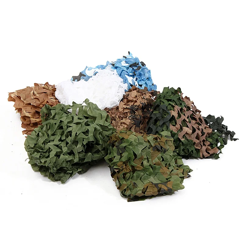 

Best Price 1x1m Hunting Camping Outdoor Jungle Desert Woodlands Army Military Camouflage Camo Net Games Hide Camouflage Mesh
