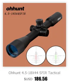 Ohhunt Guardian 6-24X50 SF охотничий прицел 1/2 половина Mil Dot стекло гравированная сетка Оптика прицел с Боковая регулировка параллакса прицел винтовки