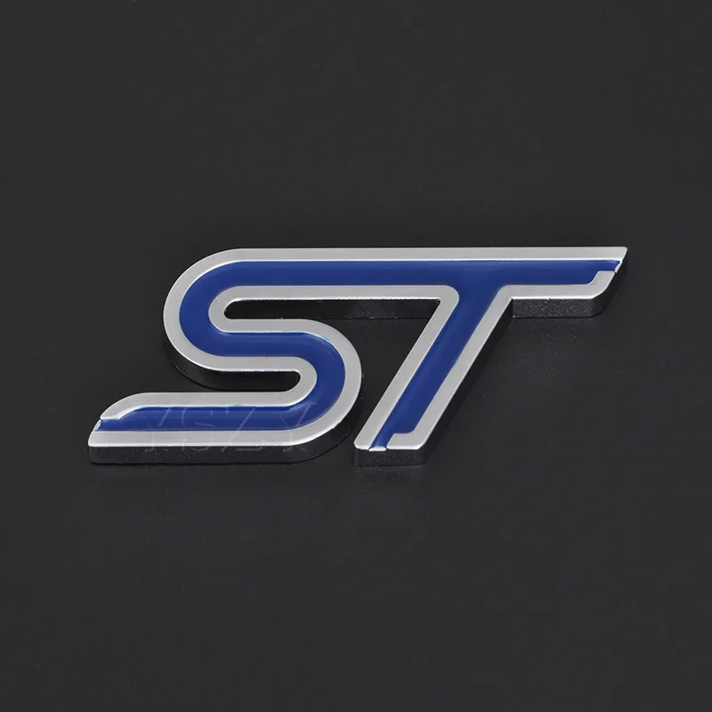 Модная Металлическая Автомобильная наклейка Спортивная эмблема значок наклейка для Ford Focus ST Fiesta Ecosport 2009- Mondeo Авто Стайлинг Аксессуары