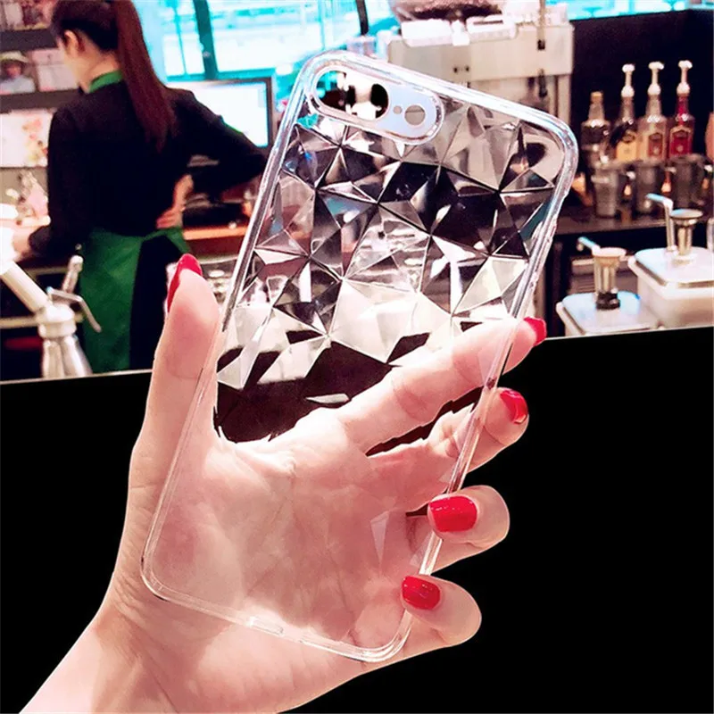 

3D Diamond Soft TPU Phone Case For Samsung Galaxy A50 A70 A30 A40 A10 M30 M20 M10 A7 A750 A9 A6 A8 J6 J4 S10 S10e S9 S8 Cover