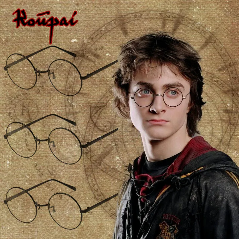 Harry Potter Glasses Frame Clear Lens Circle Eyewear Women Men