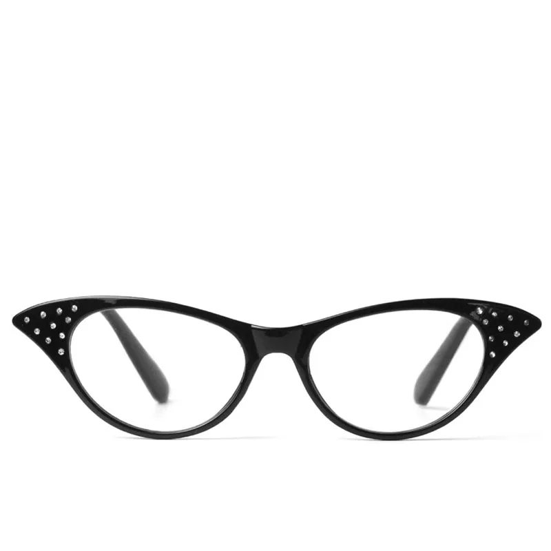

2018 NEW Cat Eye Women Reading Glasses Resin Crystal Rhinestone Decoration Glasses New