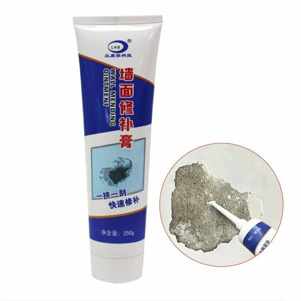

Magic White Latex Paint Wall Repair Cream Household Hole Disappear Waterproof Universal Wall Mending Ointment Grouts