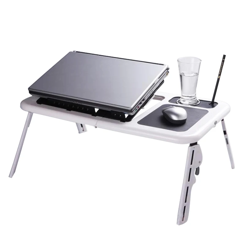YONTREE 1 шт. регулируемый ноутбук компьютерный стол с подставкой лоток и коврик для мыши Высокое качество мебель для дома
