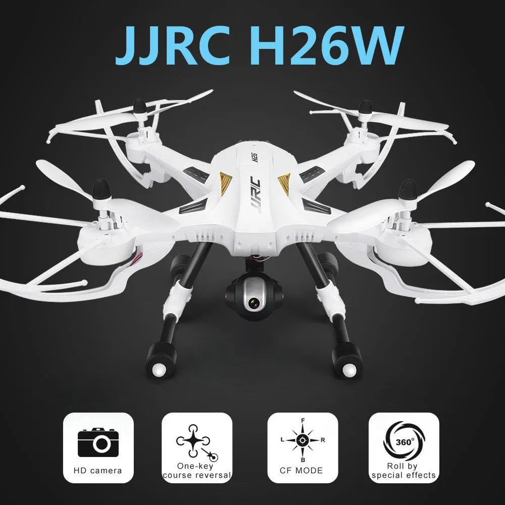 Buy Cheap New Original JJRC H26W 2.4G 4CH 6 Axis Gyro RC Wifi FPV Quadcopter Real-time Transmission Drone with 2.0MP HD Camera VS X400-V2
