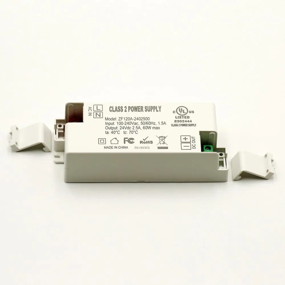 20PCS/LOT Class 2 power supply UL24V2.5A60W compatibility strong stability high LED constant voltage | Электроника