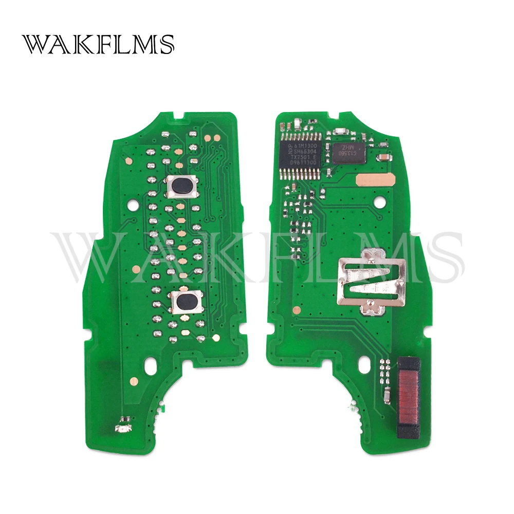 2 кнопки 433 МГц PCF7961M флип-ключ дистанционного управления для Nissan Qashqai J11 Pulsar C13 Juke F15 X-Trail T32 Micra CWTWB1G767