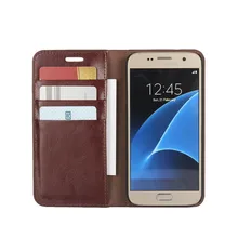 Флип Бумажник Кожаный Чехол для Samsung Galaxy S6 край S5 S7 A7 роскошный Телефон Сумка Чехол с Карты Памяти Держатель для Samsung Note5 Случае