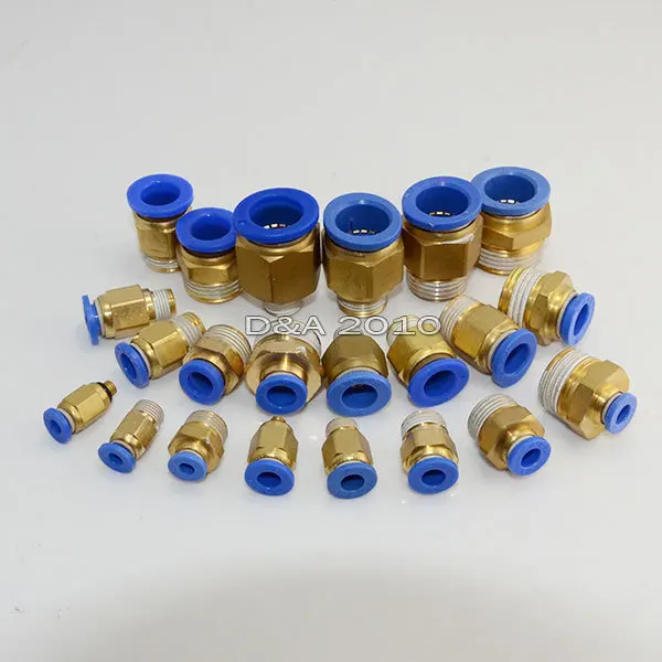 

ONE Push to Connect Straight Male Threaded M5 OD 6 mm Pneumatic Fitting Tools