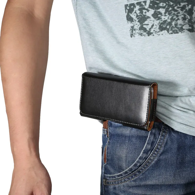Кожаный мужской чехол с зажимом для ремня, сумка для samsung Note 10, 9, 8, 5, S10, S9, S8, деловые чехлы для телефонов, Аксессуары для мобильных телефонов, для iphone/huawei