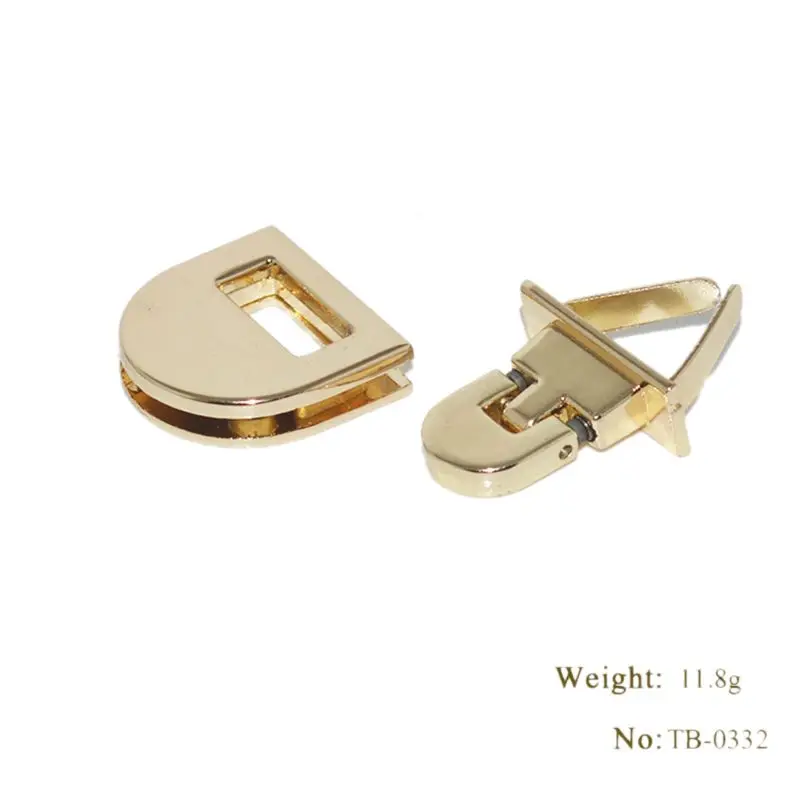 

Buckle Twist Lock Hardware For Shoulder Bag Shape Handbag DIY Turn Lock Bag Clasp