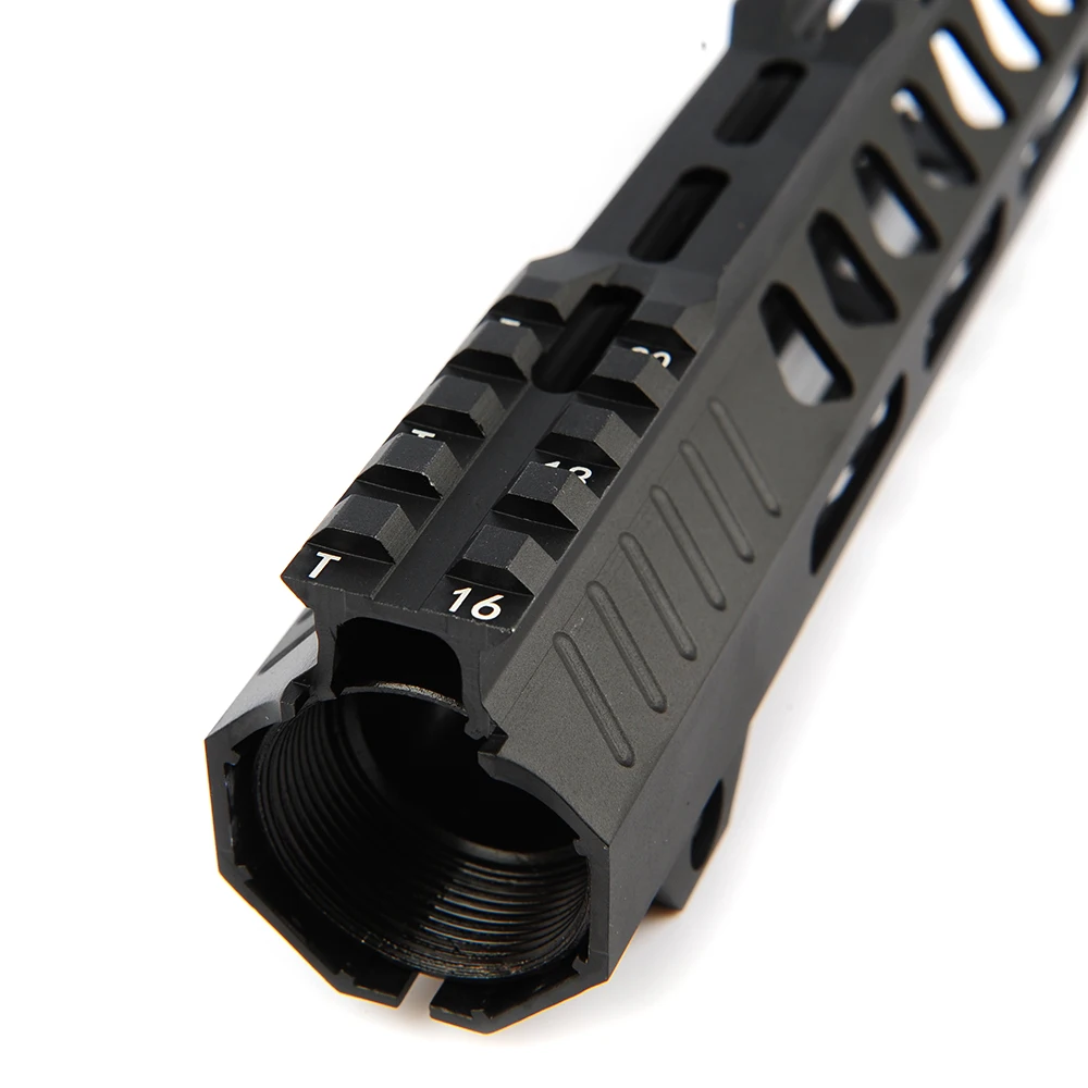 تكتيكات 7/10/12/13.5/15 بوصة تعويم Keymod Handguard Picatinny السكك الحديدية مربع الفم ل AR سلسلة بندقية أنواع للصيد