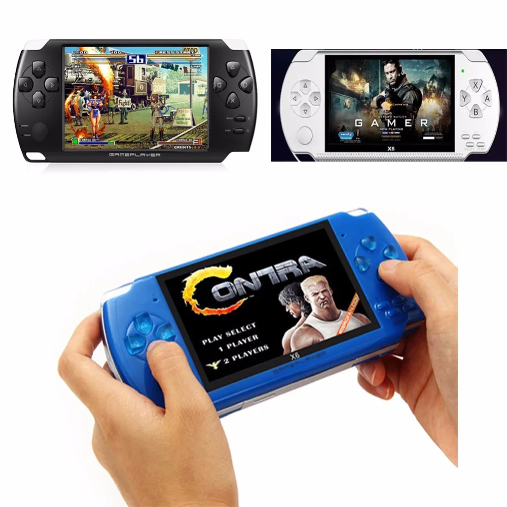 1 Pc/box Portable Classic 8gb Builtin10000videogame Handheld Came