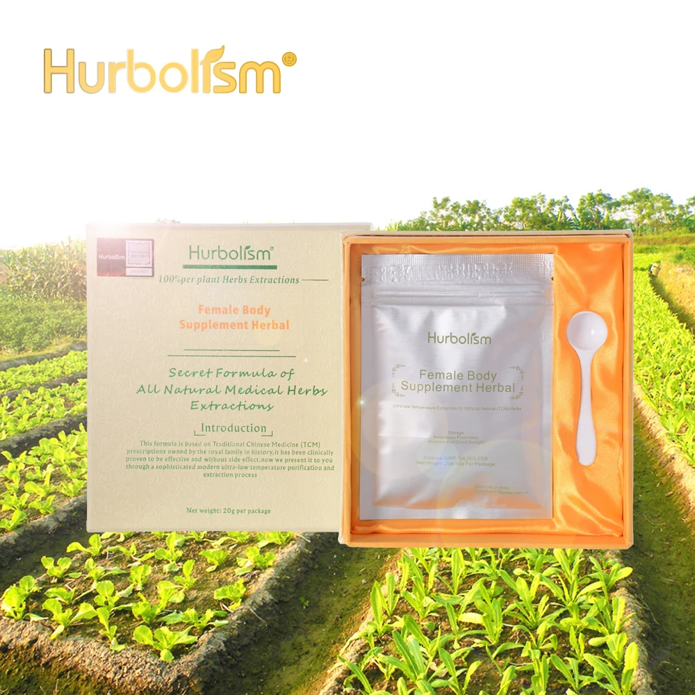 Новый обновленный травяной порошок Hurbolism TCM для повышения женского полового акта