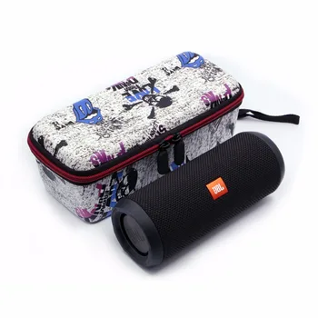 

2018 Newest Carry Travel Protective Cover Case Pouch Bag For JBL Flip 3 Flip 4 Bluetooth Column Extra Space For Plug & Cables