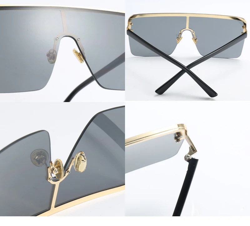 oversized square sunglasses for men detail (10)