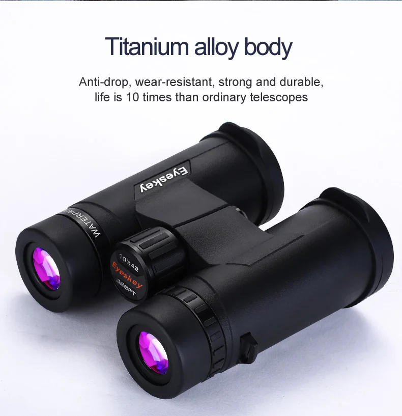 10x42 Zoom Monocular Nitrogênio À Prova D'