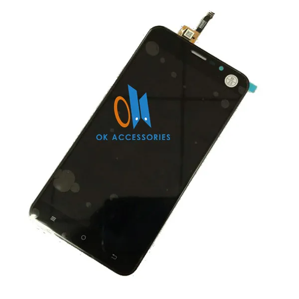 Najtaniej Czarny biały złoty kolor 5.5 Cal do wyświetlacza LCD cubot dinozaur z montaż digitizera ekranu dotykowego z taśmą narzędziową