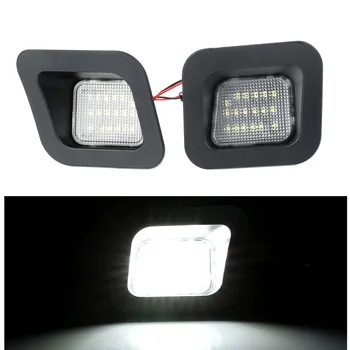 

Luces Led Para Auto Car Lights 2x License Plate Rear Bumper Lights LED Lamps for Dodge Ram 1500 2500 3500 03-18 Car Accessorie#4
