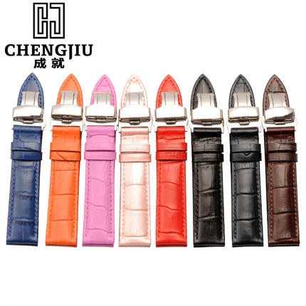 

12 13 14 16 17 18 19 20 21 22 mm Watch Wrist Band Watchband Straps Belt For Tissot For Longines For IWC Calf Leather Bracelets