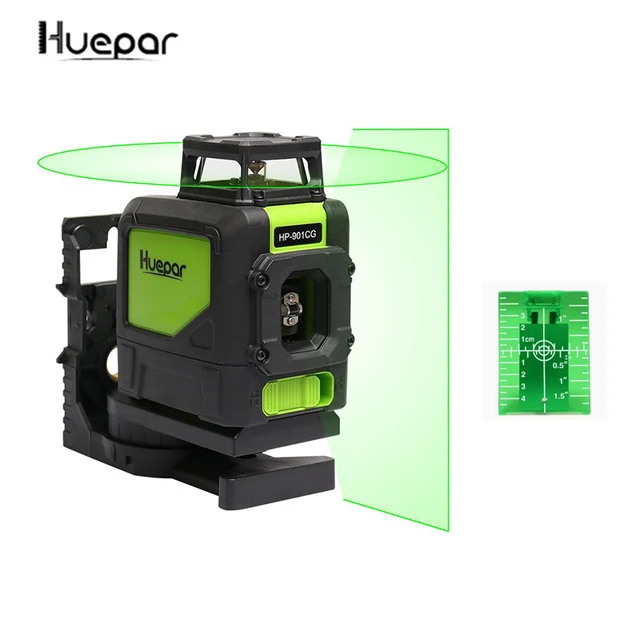 Cheap 3D Laser Level Meter 5 Lines 360 Degrees Self Leveling Mini Portable Instrument  Laser Beam dust splash proof free shipping
