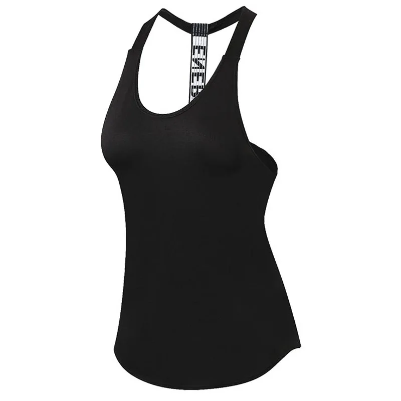 

Women Skinny Running Vests Girls Gym Fitness Yoga Sports Vests Women Quick Dry Sleeveless Shirts Compression Tights Sportswears