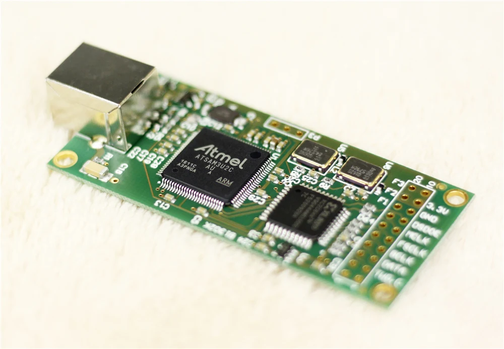 Amanero USB цифровой интерфейс IIS combo384 модуль для DAC|Цифро-аналоговые преобразователи