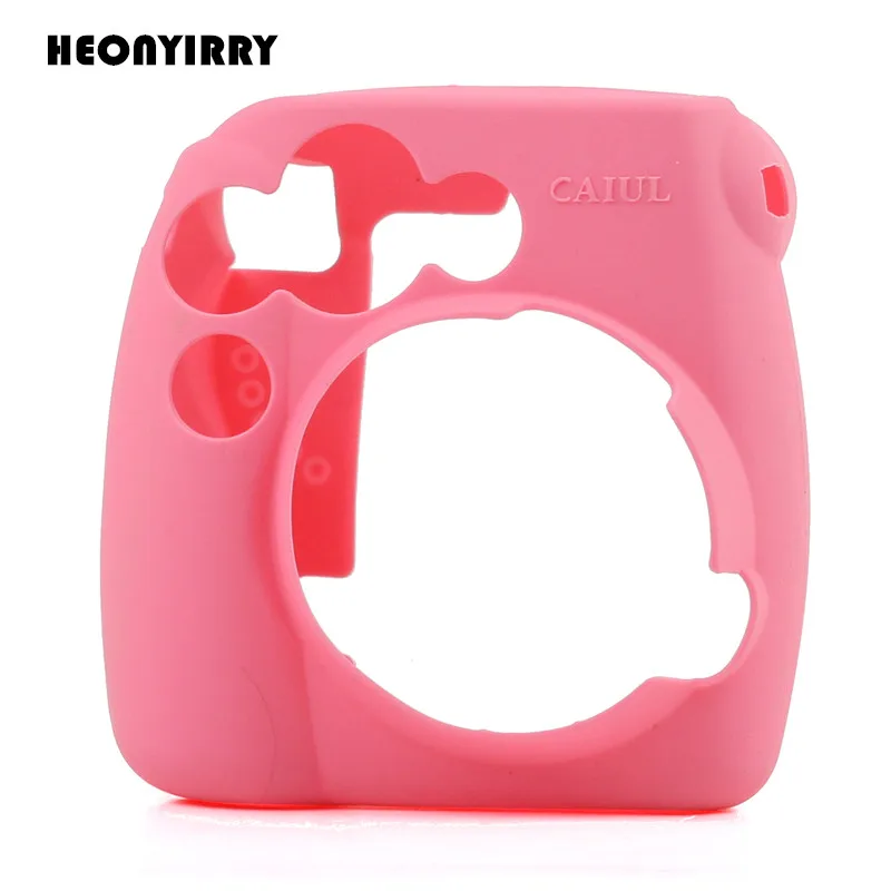 Beste Hot Selling Voor Fuji Fujifilm Instax Mini 9 Mini 8 8 + Camera Case Classic Noctilucent Instant Camera Case Skin cover
