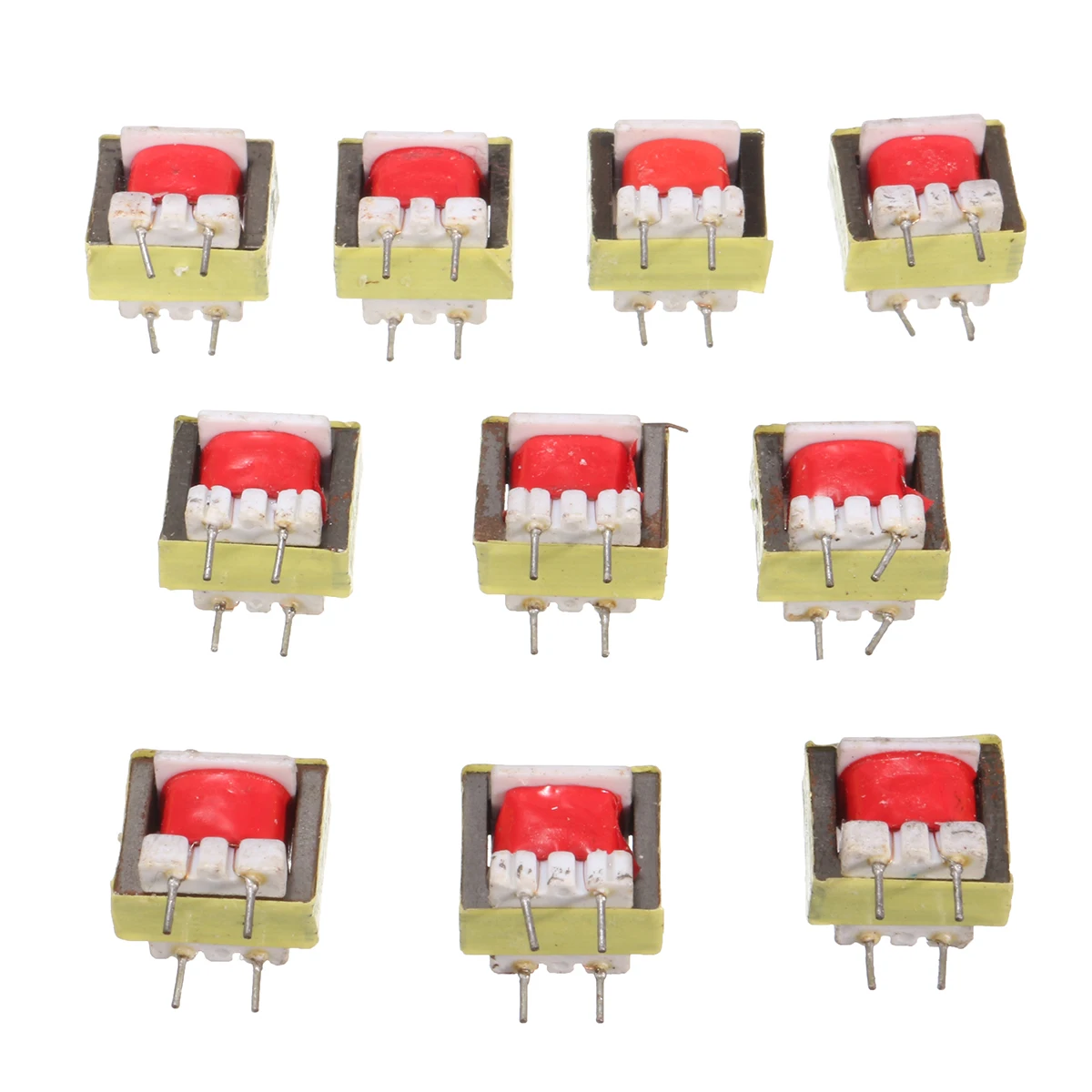 

10pcs 1300 : 8 Ohm Audio Transformer EE14 Transformateur Audio POS Transformador