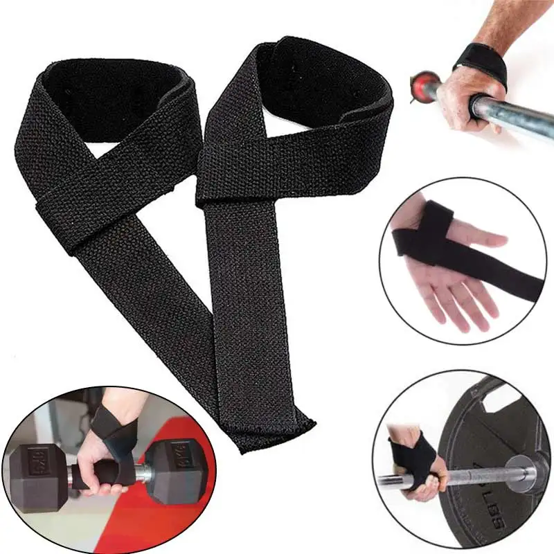 

1 Pair High Quality Weightlifting Training Gym Straps Hand Bar Wrist Support Straps For Weight Lifting B2C Shopping Store