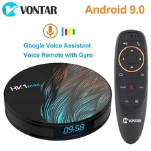 HK1 Max Smart tv Box Android 9,0 4 Гб 64 Гб RK3328 1080 p 4 K Wifi Netflix телеприставка медиаплеер 2G 16G Android Box 9,0
