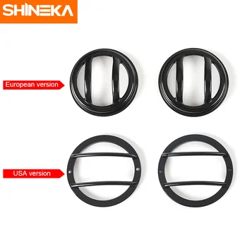 

SHINEKA Car Styling Fender Flare Turn Light Cover Signal Light Guard for Jeep Wrangler JK 2007-2017