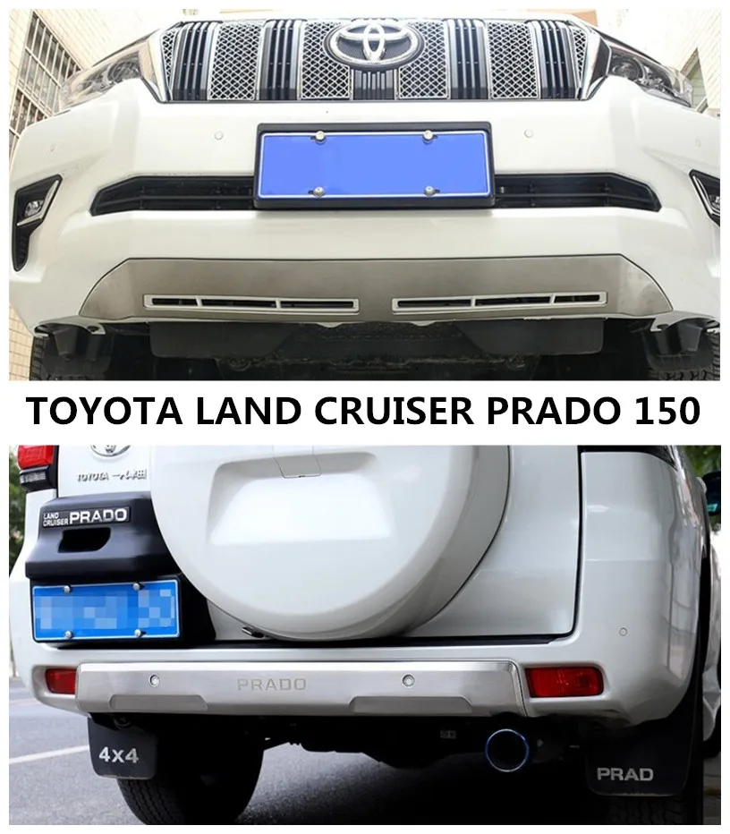 Защитный диффузор на бампер для TOYOTA LAND CRUISER PRADO 150 2018 2019 2020|Амортизаторы| |