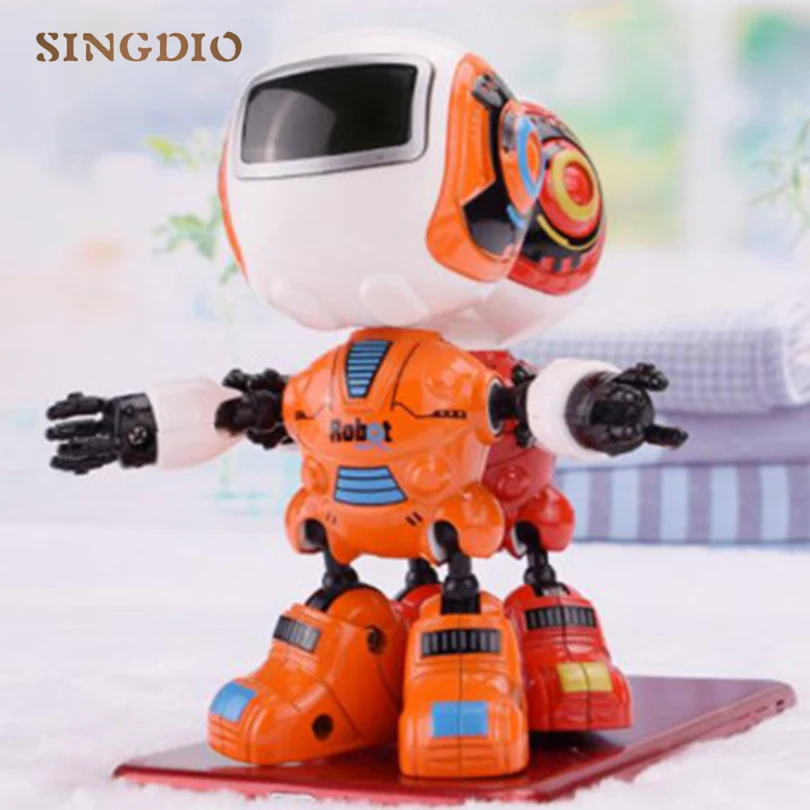 Игрушка модель робота SINGDIO умный человекоид время для родителей программируемый