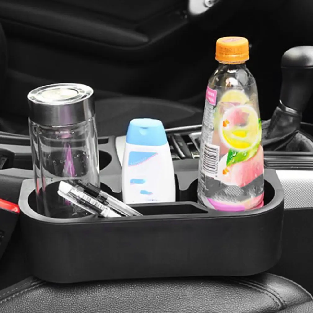 Newestмногофункциональный автомобильный подстаканник многоразовый портативный дорожный водный держатель для стеклянной бутылки для консоли автомобиля держатель для мобильного телефона