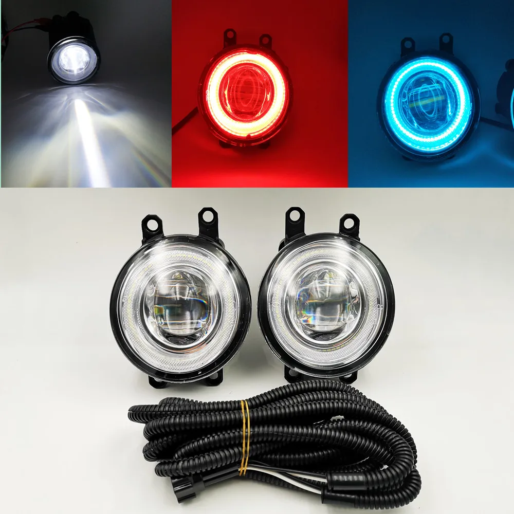 CSCSNL 1 Set/pair 12V автомобильный светодиодный Ангельские глазки DRL Противотуманные