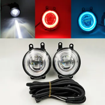 

CSCSNL 1Set/pair 12V Car LED Angel Eyes DRL Fog Light Lamp DRL Daytime Running Light For Toyota Prius 2005- 2010 2011 2012 2013