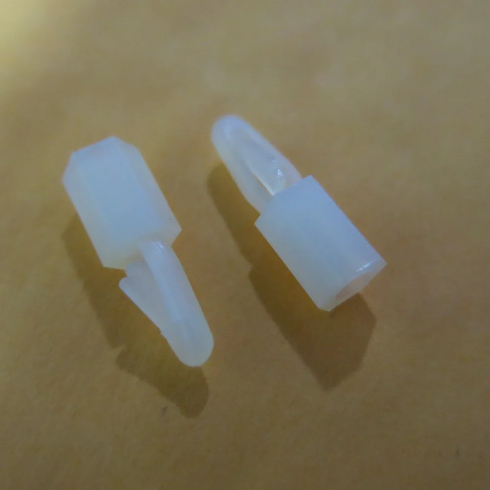 KTS 100Pcs M4 G222-16 Threaded Nylon plastic Spacers Standoff support fixed clips Snap-In Posts 4mm Hole PCB circuit board KTS 100Pcs M4 G222-16 Threaded Nylon plastic Spacers Standoff support fixed clips Snap-In Posts 4mm Hole PCB circuit board