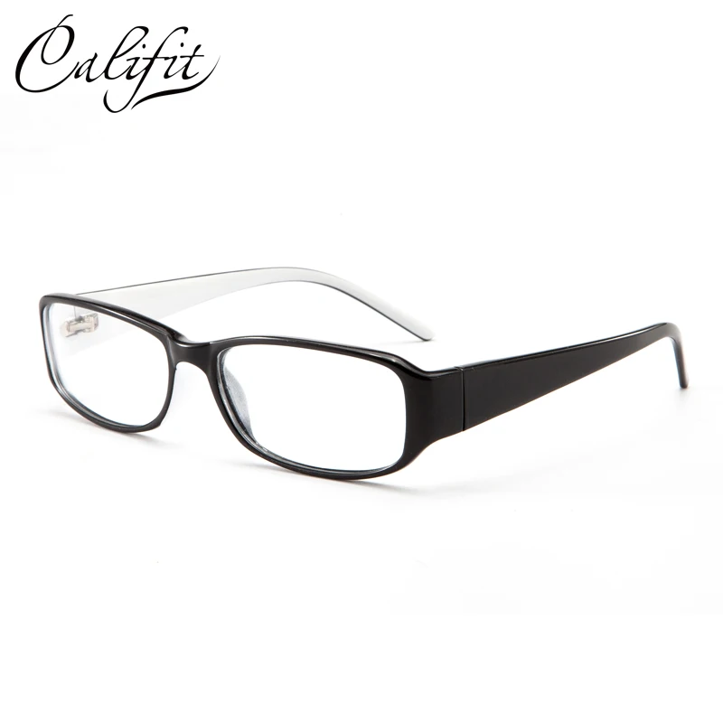 CALIFIT Black Degree Oval Optical Glasses Women Astigmatism