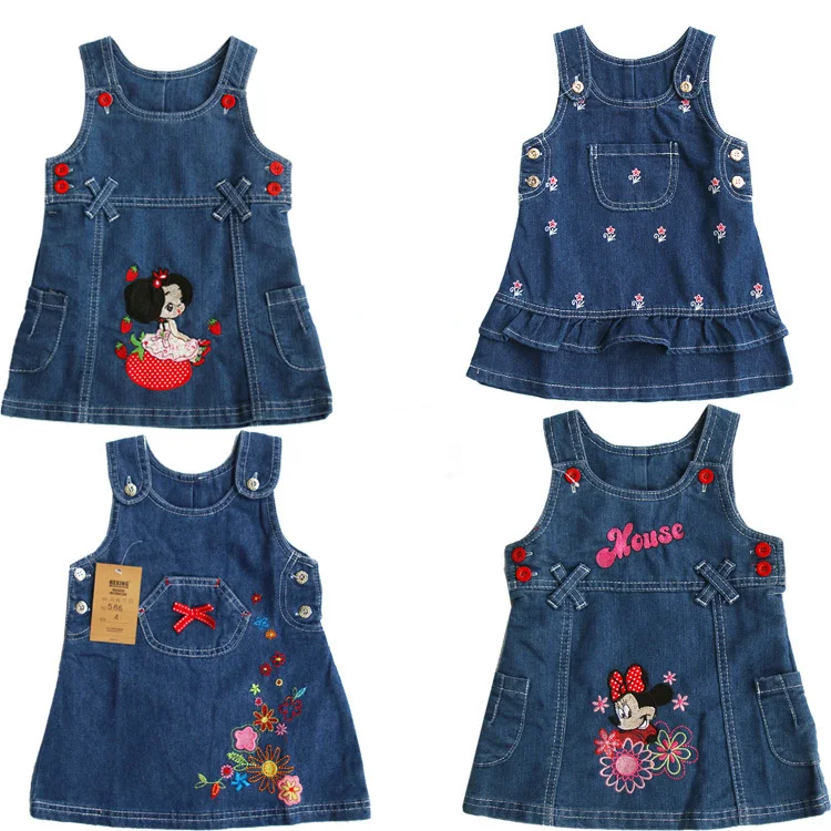 denim frock design