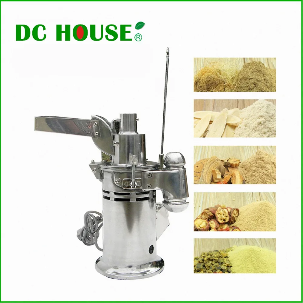 

DC HOUSE DF-15 220V AC Auto Continuous Grinding Hammer Mill Herb Grinder Pulverizer Lab