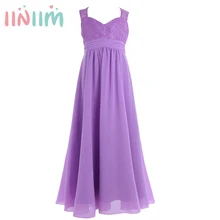 Iiniim/красивое платье для первого причастия для подростков; свадебные платья; платья для вечеринок; детский летний костюм принцессы для девочек; платье подружки невесты