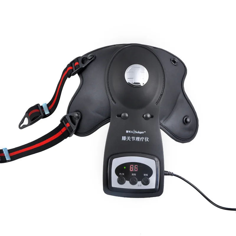 Super Top Grade Knee Physiotherapy Apparatus Electric Knee Massager Infrared Heating Relieve Pain Health Care Equipment