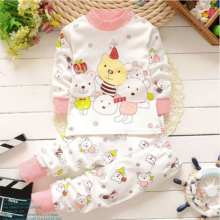 Children Clothes 2017 Winter baby Girls boys Clothes Set cottot T-shirt+Pants newborn suit Kids Girl Clothing Set HTB1qDINpH1YBuNjSszeq6yblFXao - Children Clothes 2017 Winter baby Girls boys Clothes Set cottot T-shirt+Pants newborn suit Kids Girl Clothing Set