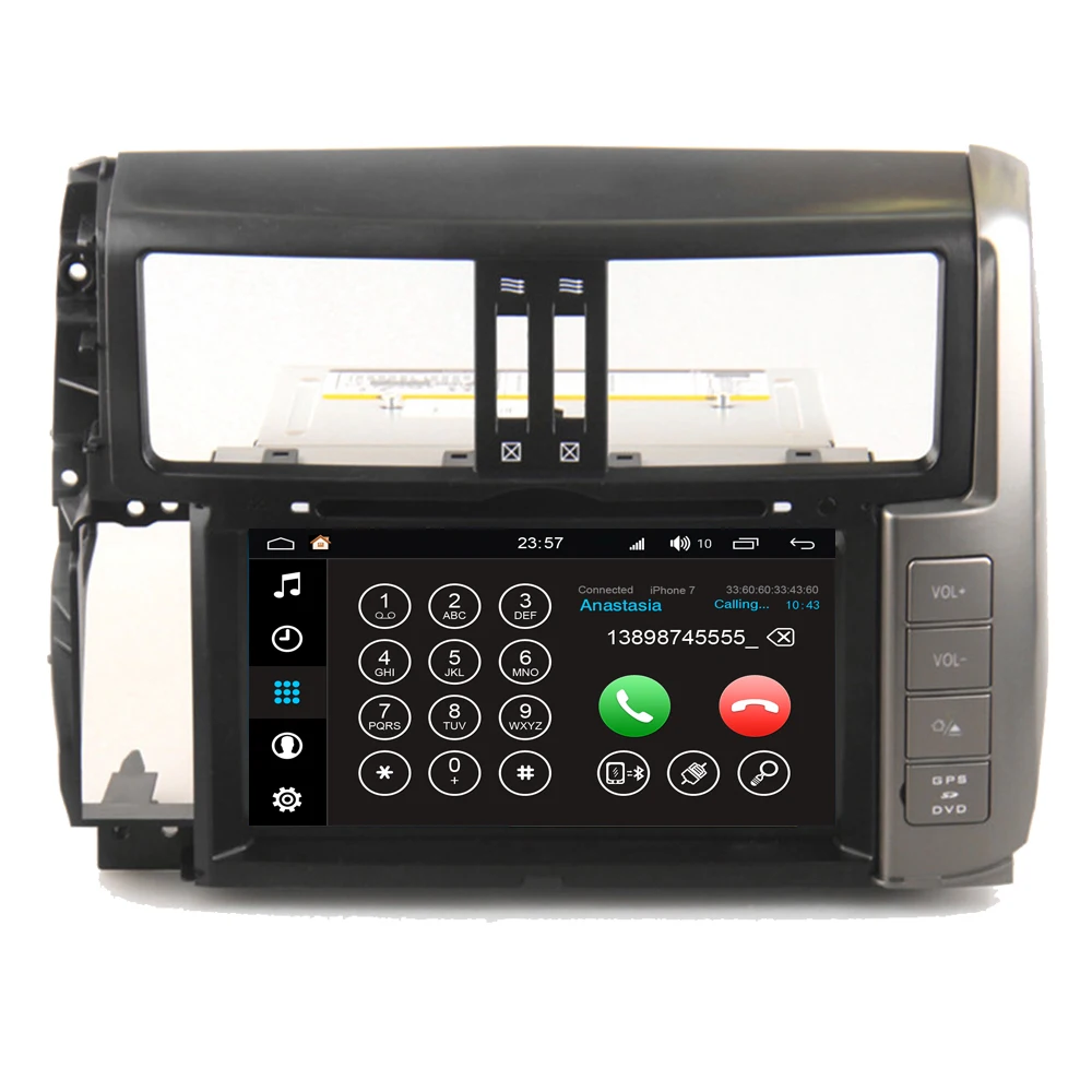 Android 8 0 для Toyota New Prado 150 TX TXL 2010 2011 2012 2013 Авто Радио Стерео DVD GPS навигация СБ Navi