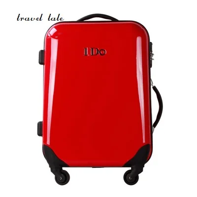 

Pure color fashion high quality 20/24 inches ABS+PC Rolling Luggage Spinner Travel Suitcase Give you a better trip